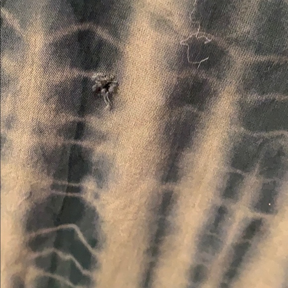 Planet Blue Green Double V Romper - Picture 7 of 7